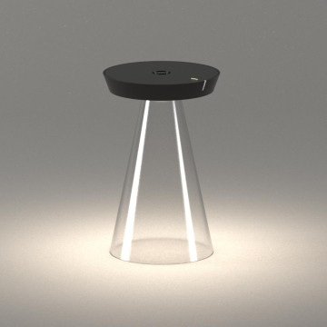 UBIQUA Torus Glass 充電式無線桌燈