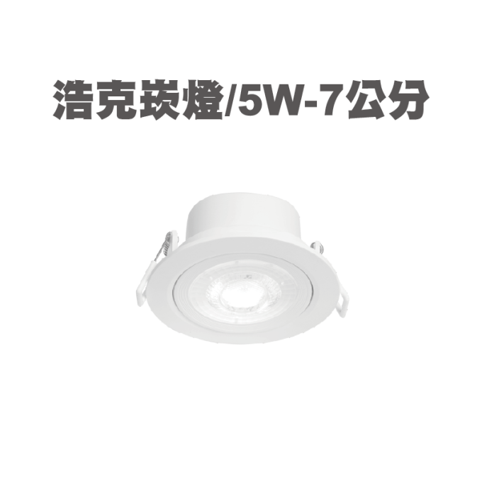 現貨 舞光 LED 5W 8W  浩克 崁燈 7公分 9公分 散光燈 平面崁燈 可調角 時尚白 貴族黑