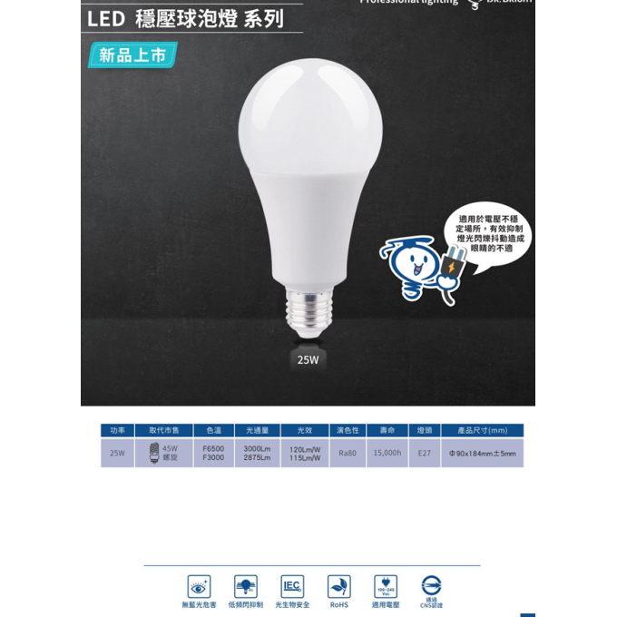 亮博士 LED 13/16W 大象燈 穩壓球泡燈 省電燈泡 高亮度 節能省電