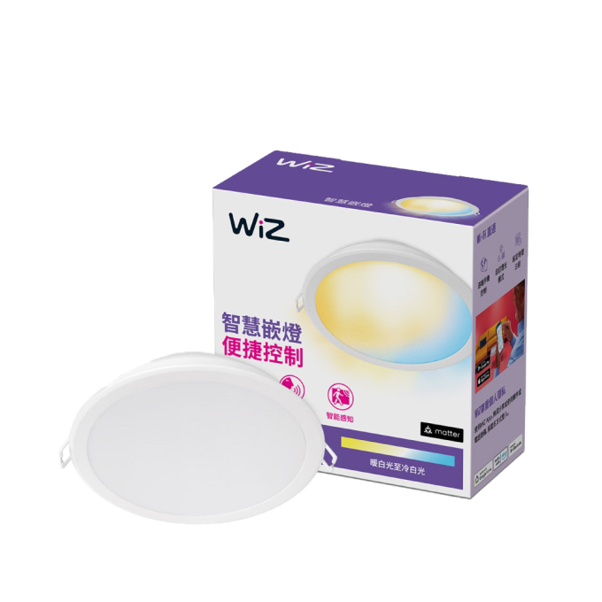 現貨 PHILIPS 飛利浦 LED WIZ 智慧照明 7W 17W 9公分 15公分 智能崁燈 PW021 PW03N