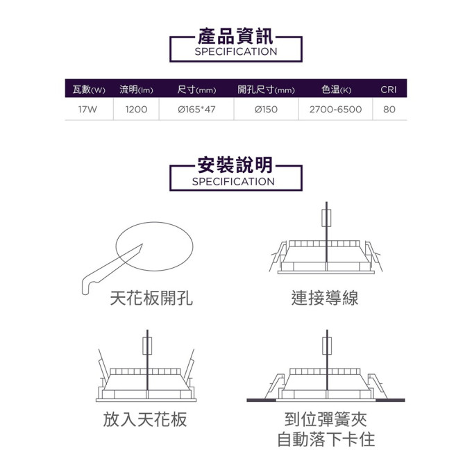 現貨 PHILIPS 飛利浦 LED WIZ 智慧照明 7W 17W 9公分 15公分 智能崁燈 PW021 PW03N